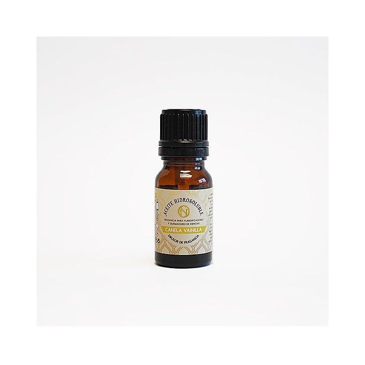 Aceite Esencial hidrosoluble puro de Canela y Vainilla. 10ml