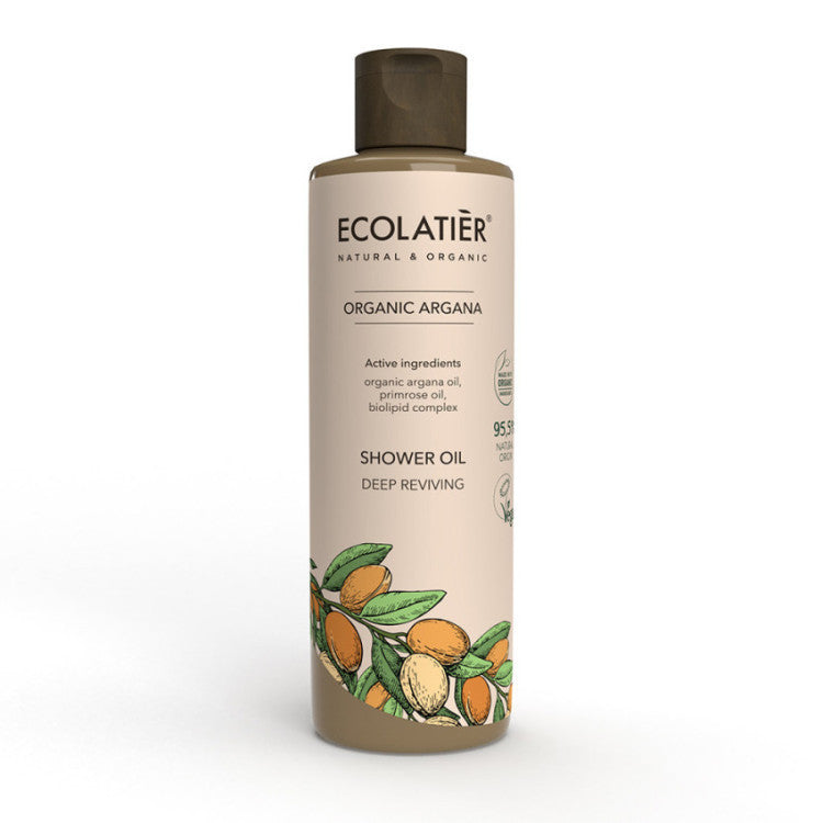 Aceite de Ducha Revitalizante con Argan Ecologico. 250ml