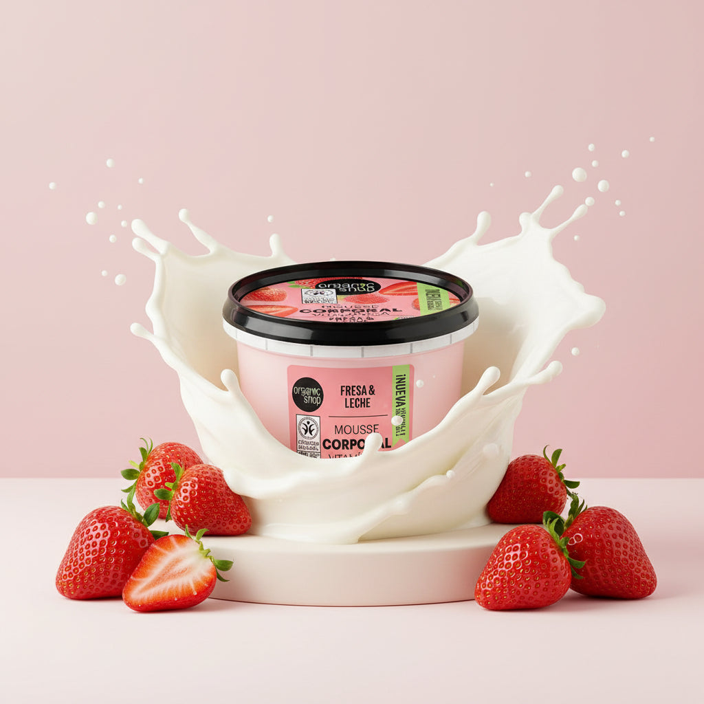 Body mousse Vitaminica de Fresas. 250ml