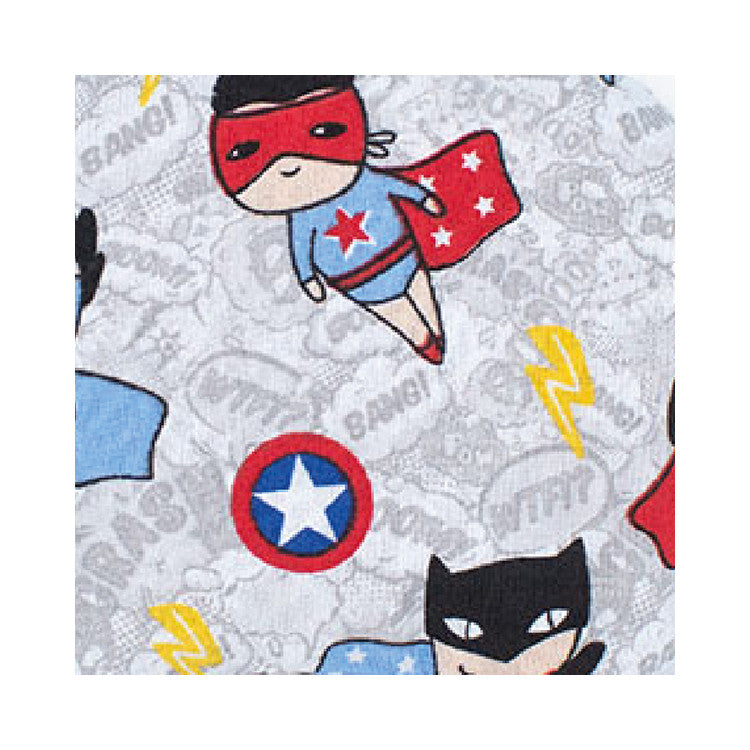 Saco de Semillas Termico Infantil Elefante, Modelo Superheroes.