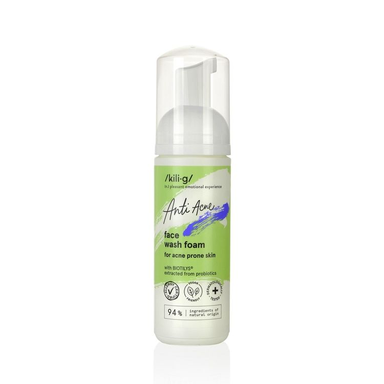 Mousse Nettoyante Anti-acné pour le Visage. 150 ml