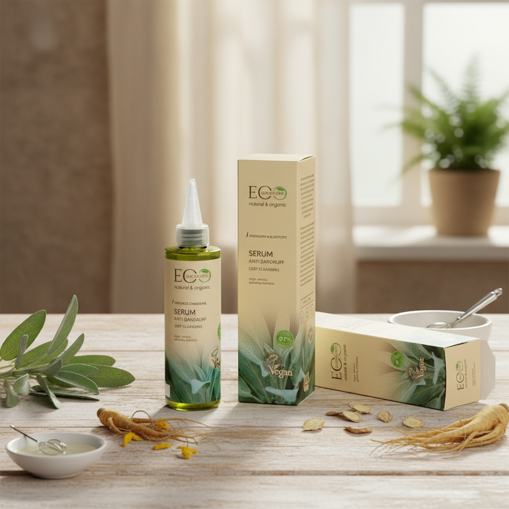 Sérum anticaspa natural 200 ml — suave y ecológico