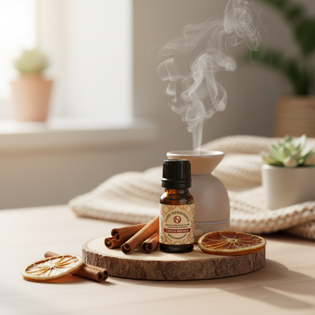 Fragancia en aceite hidrosoluble Canela y Naranja — 10 ml
