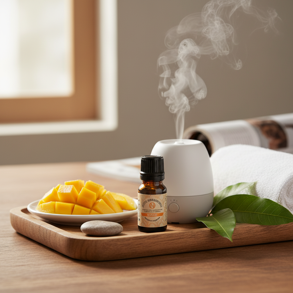 Aceite aromático hidrosoluble de mango, natural — 10 ml