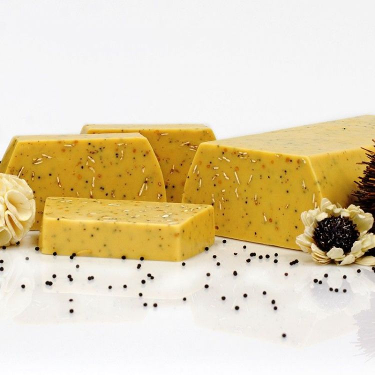 Jabon de Glicerina Vegetal Anticelulitica , Exfoliante. 90-100gr