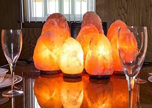 Lampe au sel naturel de l’Himalaya. 2 à 3kg.