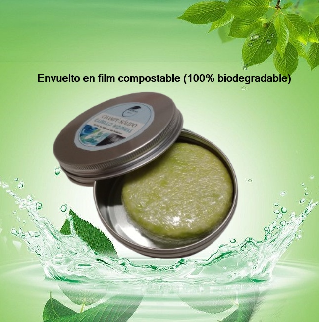 Shampoing solide pour cheveux normaux. 60g
