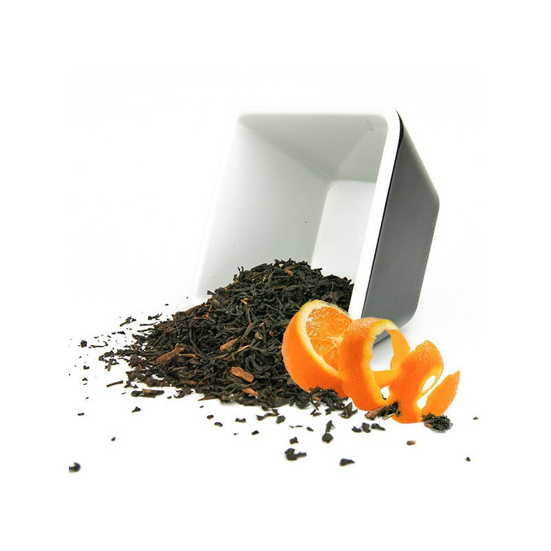 Thé noir pakistanais à l'orange et à la vanille.