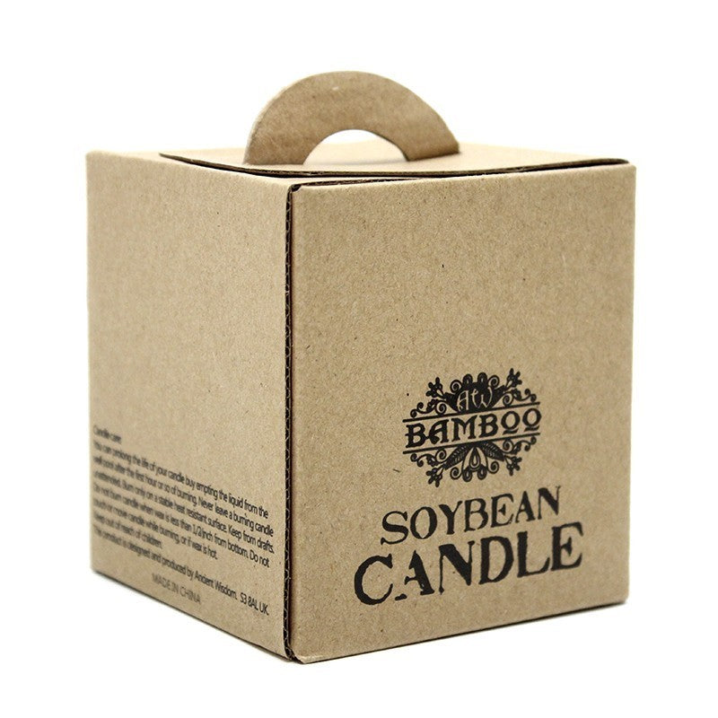 Vela de cera de Soja con aroma a Melocoton- 350ml