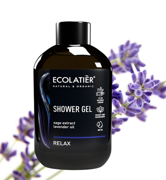 Gel de ducha Relax con Extracto de Salvia. 400ml