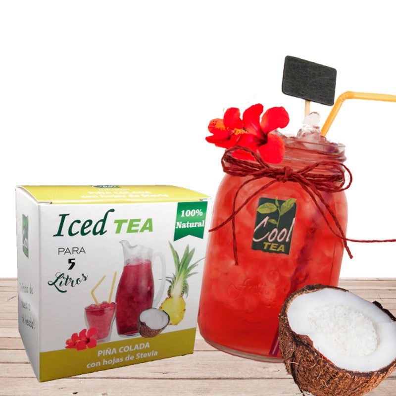 Té Helado 100% natural de Piña Colada.