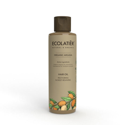 Aceite capilar reparador y revitalizante de Argán Ecológico. 200ml