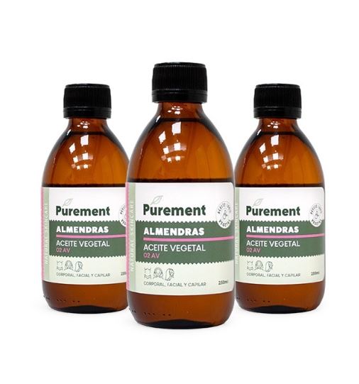 Aceite Vegetal Puro de Almendras. 250ml