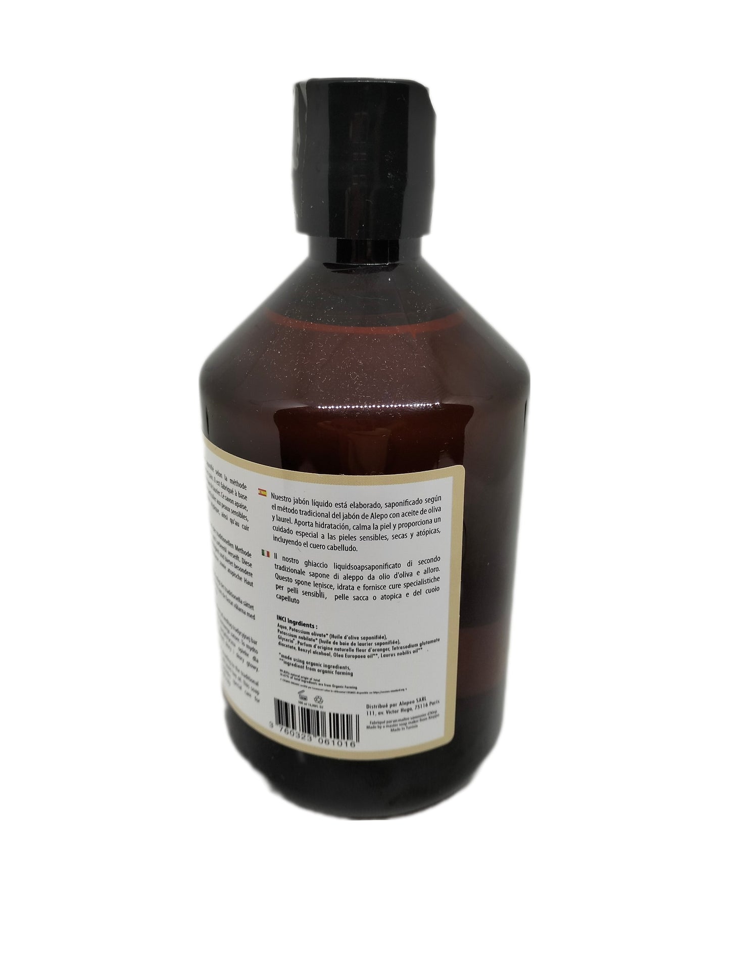 Gel de Ducha de Alepo con Flor de Naranja. 500ml