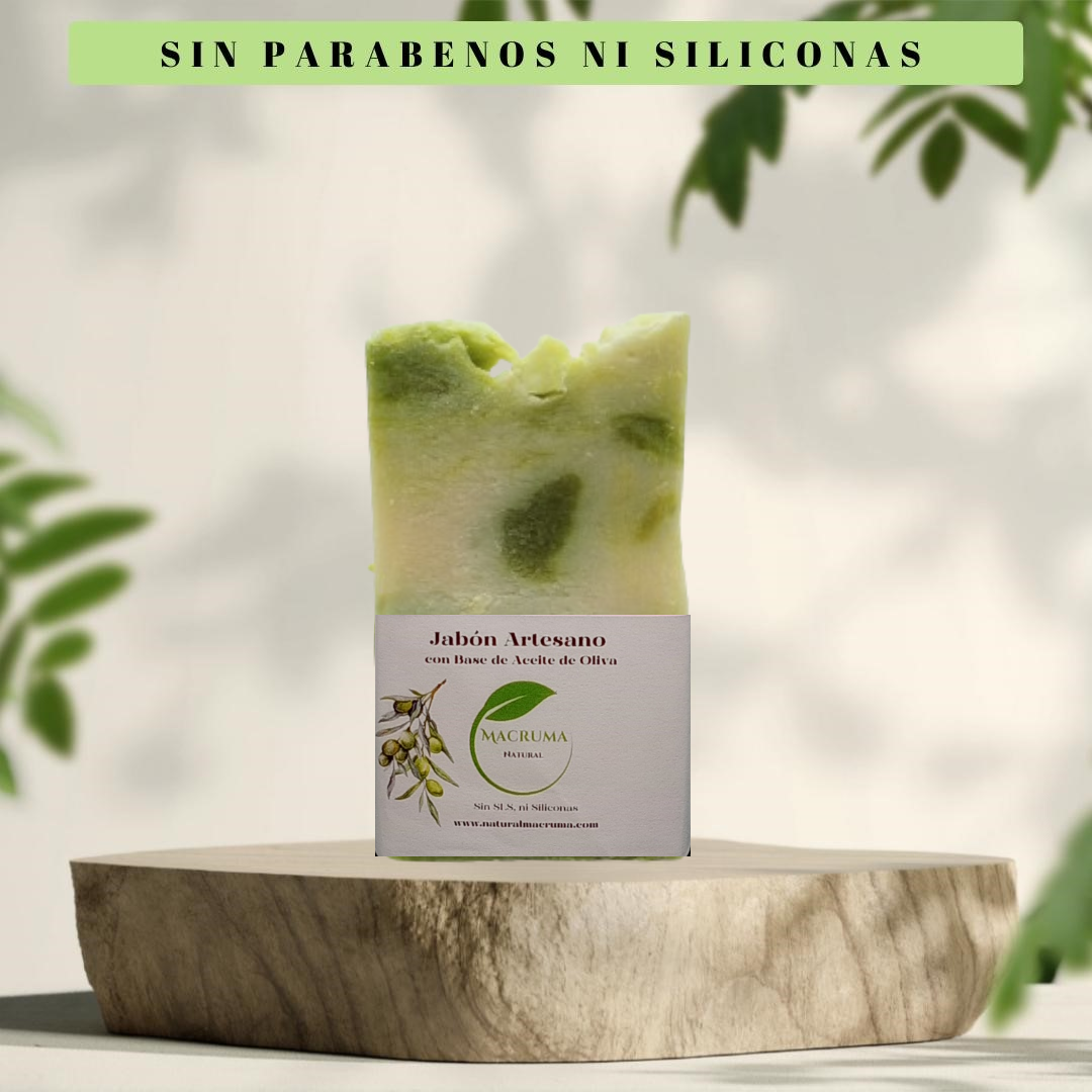 Savon artisanal à l’huile d’olive et à l’Aloe Vera. 90-100g