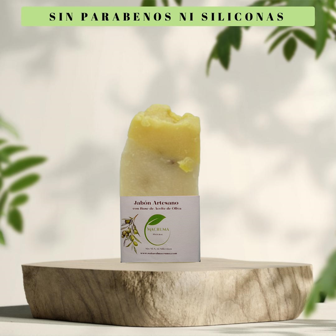 Savon artisanal à l'huile d'olive et à la fleur d'oranger. 90-100g