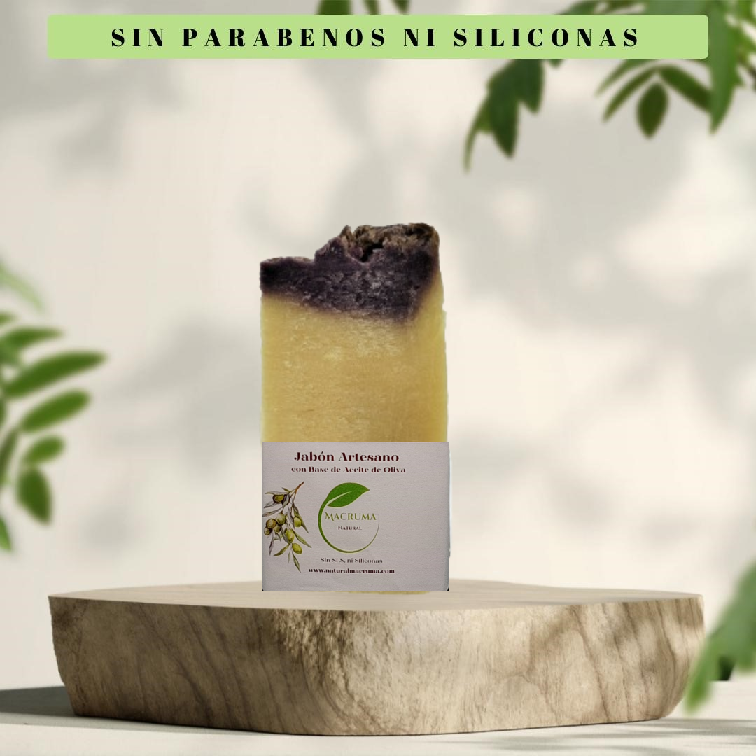 Savon artisanal à l’huile d’olive au soufre. 90-100g