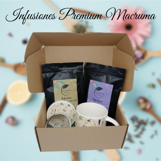 Pack de Regalo con taza para infusiones. (NO incluye Infusiones)