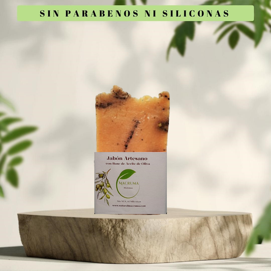 Handwerkliche Olivenölseife mit Zimt und Orange. 90-100 g