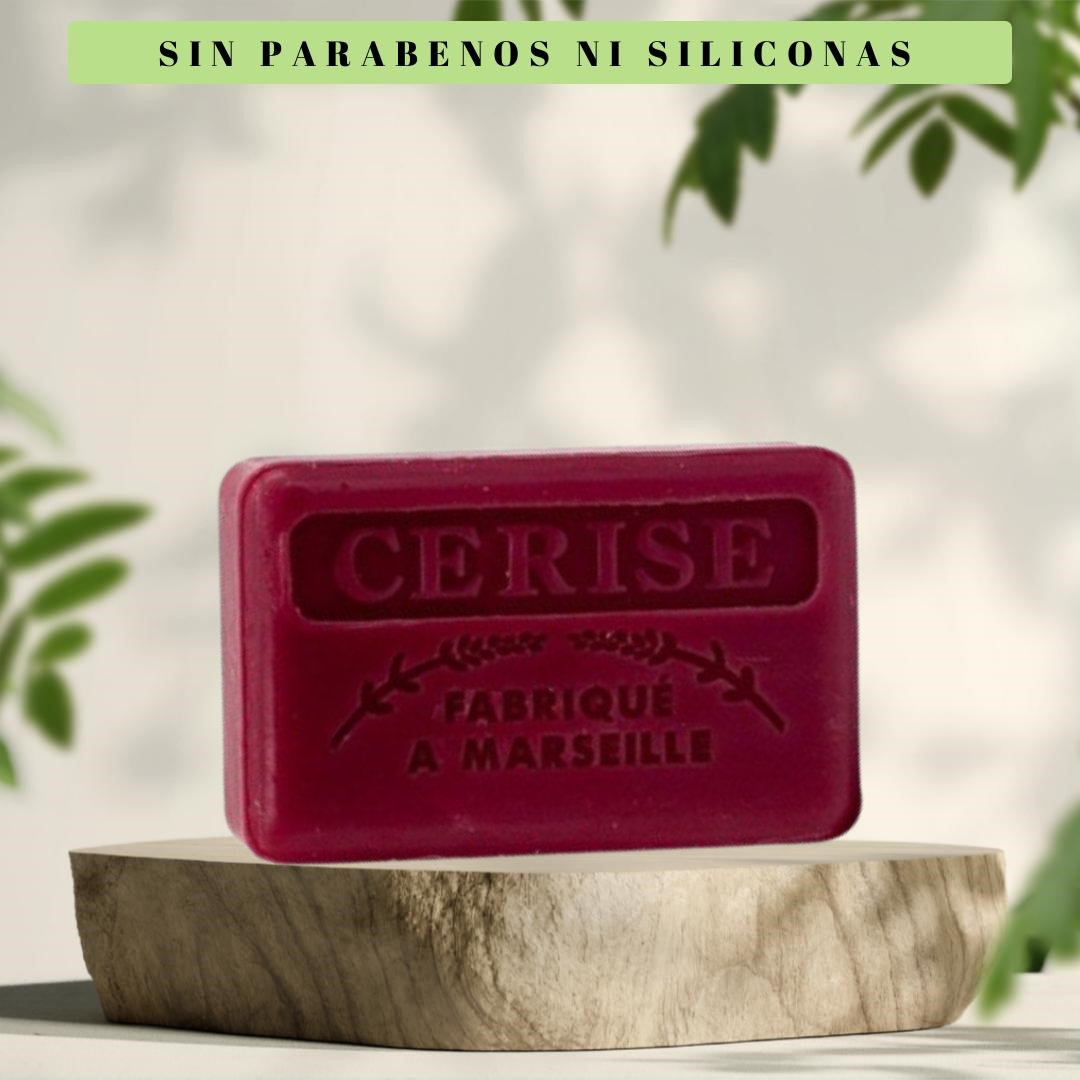 Savon de Marseille Cerise. 150g
