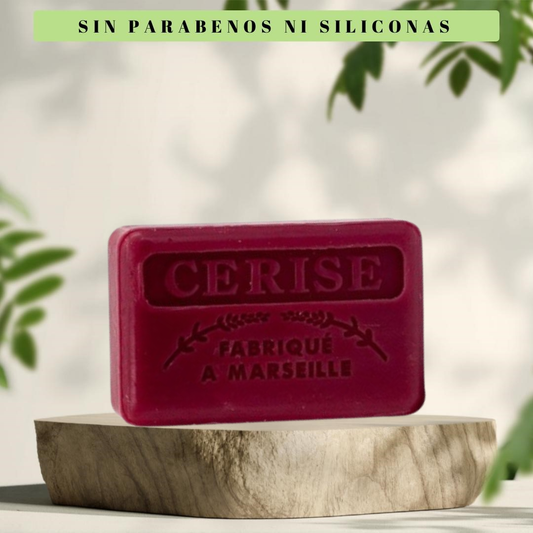 Marseille-Seife mit Kirschen. 125gr