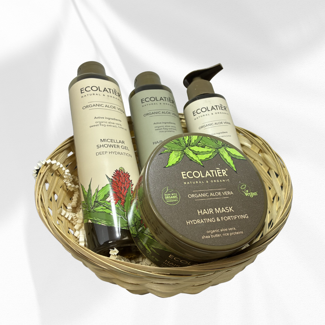 Cesta Regalo Linea Aloe Vera.