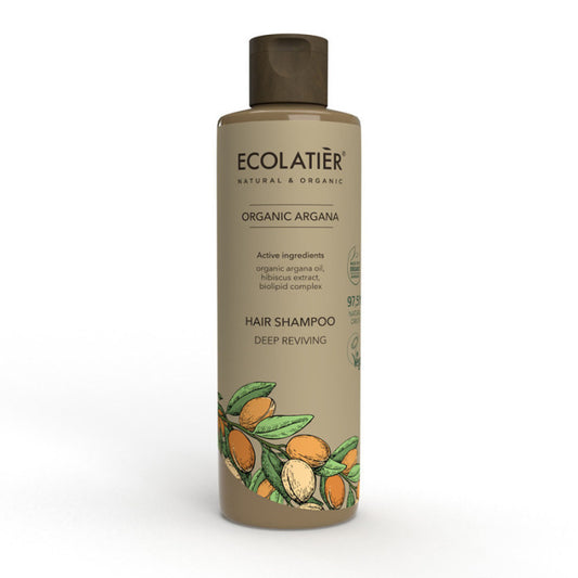 Champu Ecologico de Argan Revitalizacion Profunda. 250ml