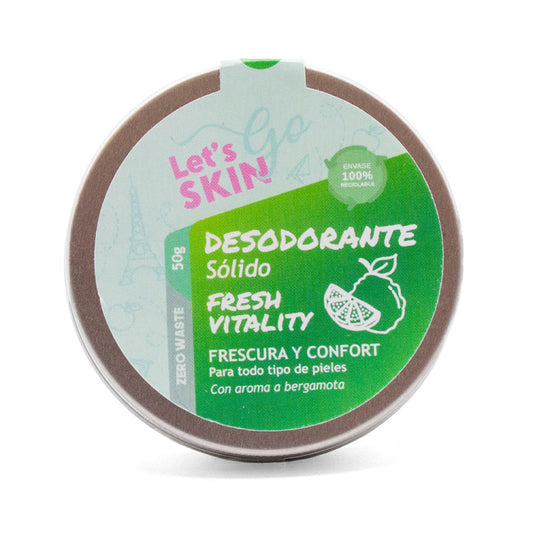 Desodorante en Crema Vitalidad Fresca a Bergamota . 50gr