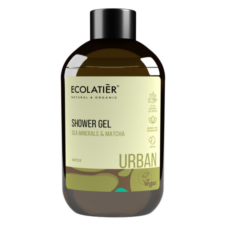 Gel de ducha Minerales Marinos y Matcha. 600ml