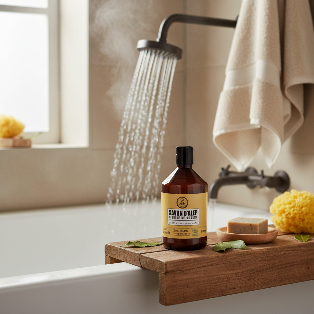 Gel de Ducha de Alepo Natural. 500ml