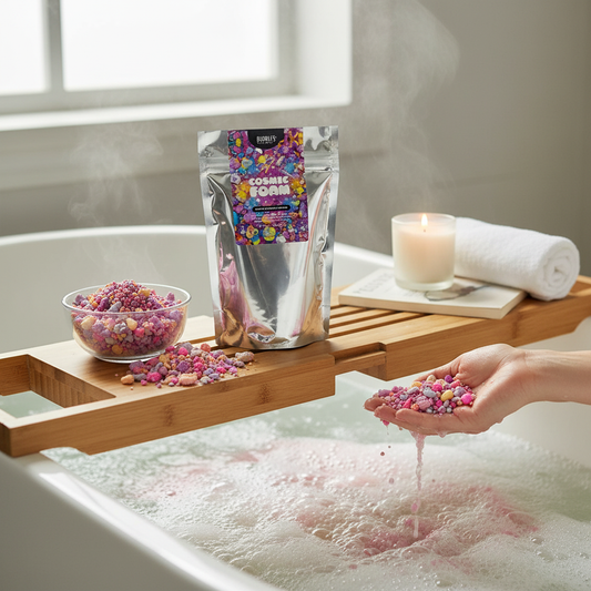 Cosmic Foam — Espuma de baño infantil, suave y natural · 200 g