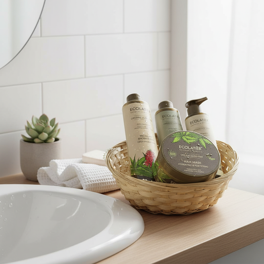 Cesta Regalo Línea Aloe Vera Artesanal