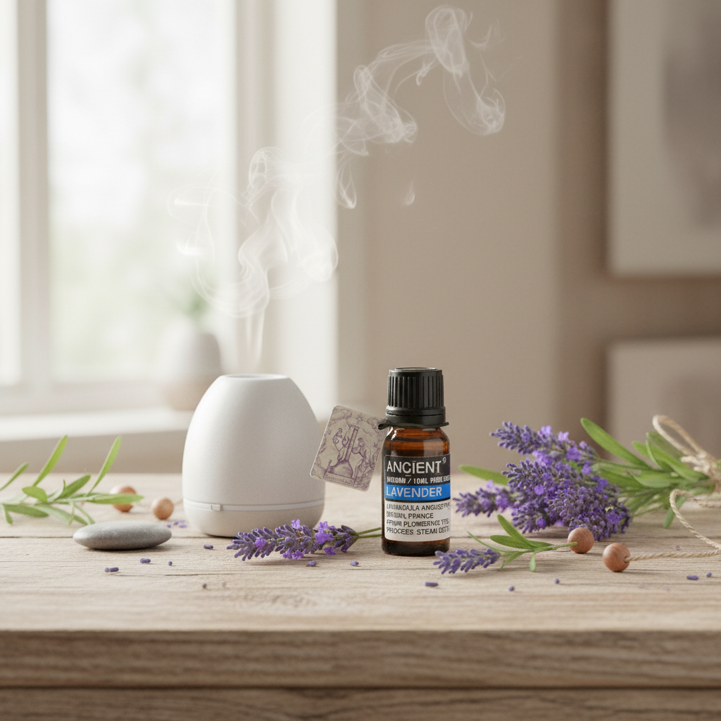 Aceite esencial de lavanda 10 ml — Puro 100% natural para aromaterapia