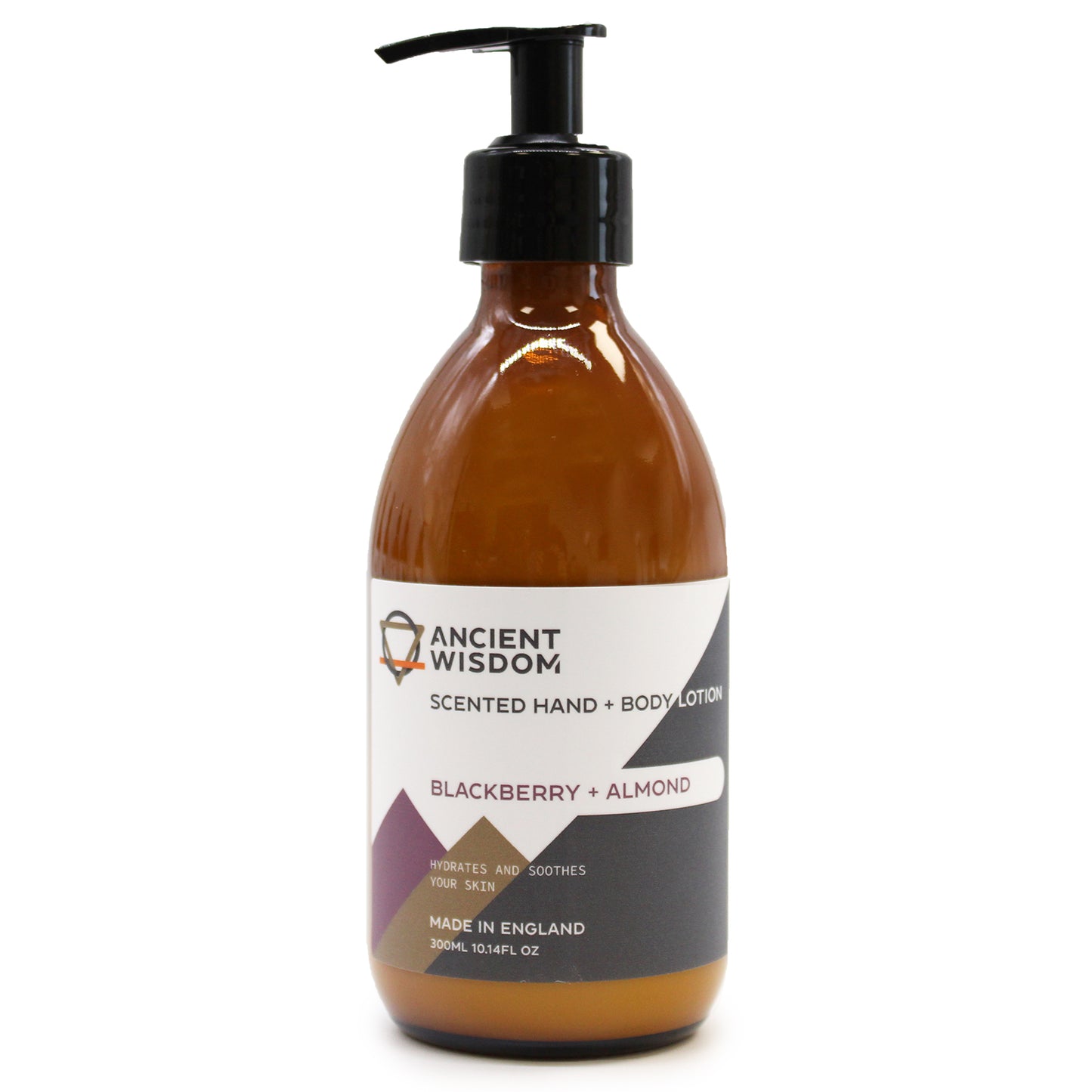 Locion Corporal y Manos Hidratante Natural de Almendra y Mora. 300ml