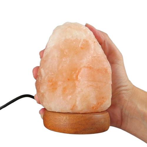 Mini Lampara de Sal del Himalaya natural USB. 750gr.