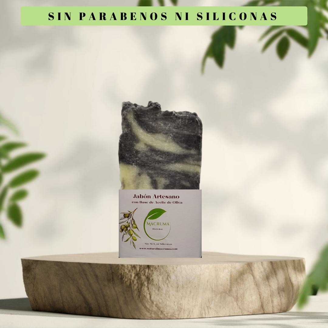 Handwerklich hergestellte Olivenölseife mit Meeresschlamm von der Insel Saint-Michel. 90-100 g