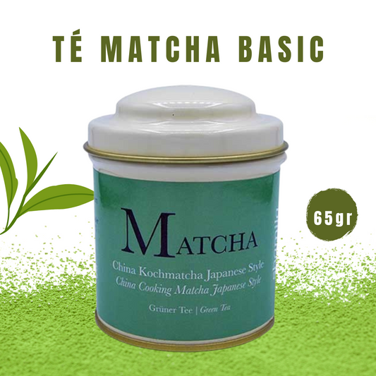 Té Matcha Basic de grado culinario. 65gr .