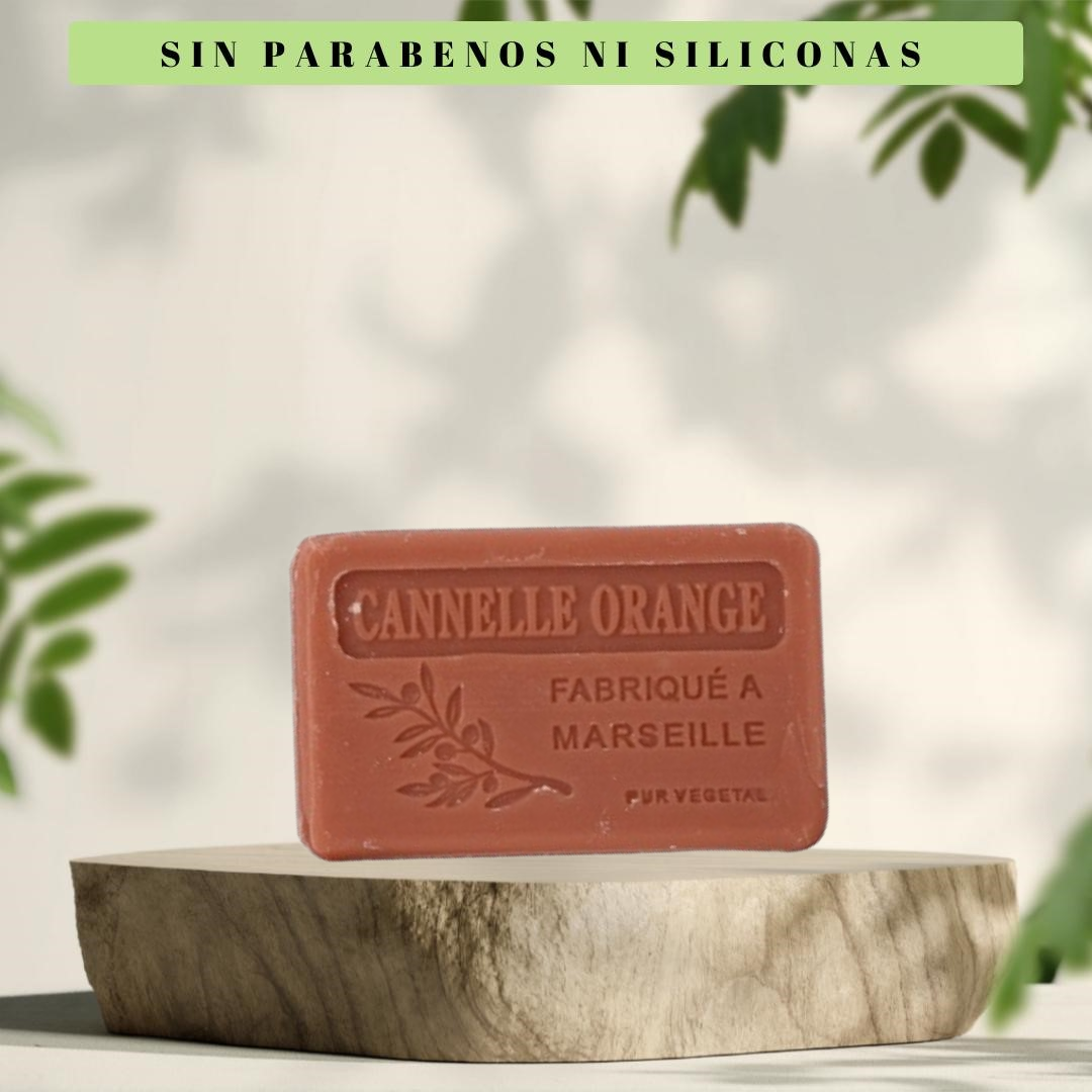 Savon de Marseille Cannelle et Orange. 150g