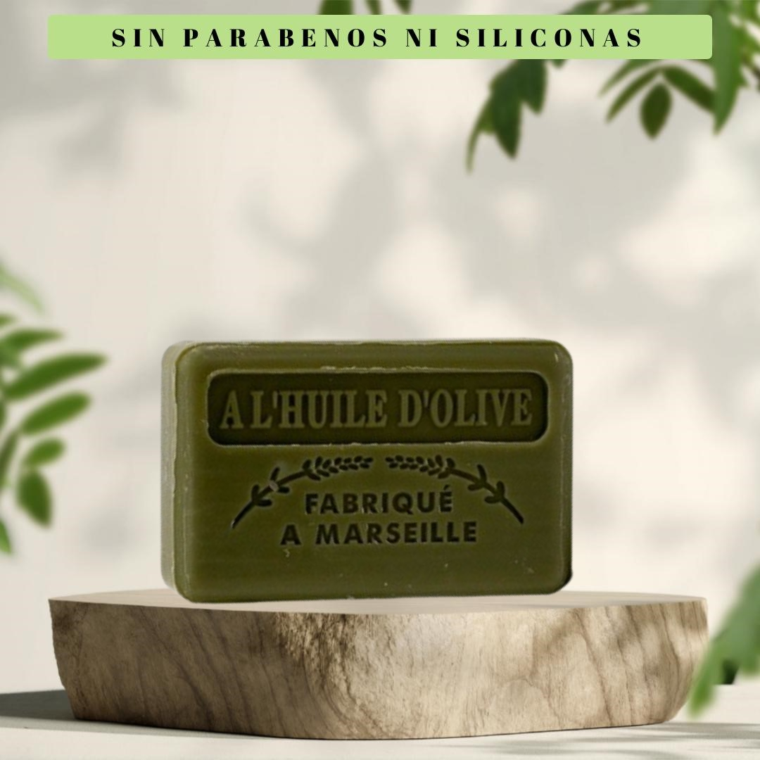 Marseiller Seife mit Olivenöl. 125gr