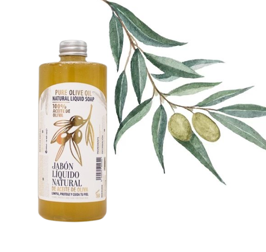 Savon Liquide Naturel à l'Huile d'Olive 500ml