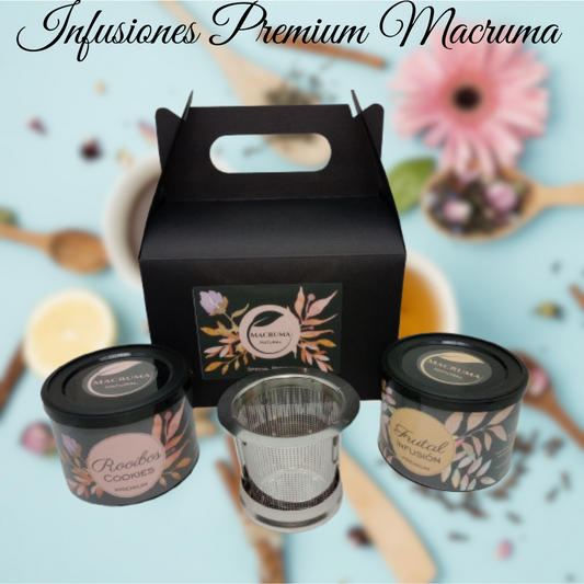 Pack de Regalo Infusiones Premium mas Filtro de Infusiones.