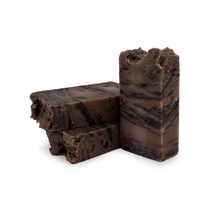 Jabon artesano de Aceite de Oliva con Chocolate. 90-100gr