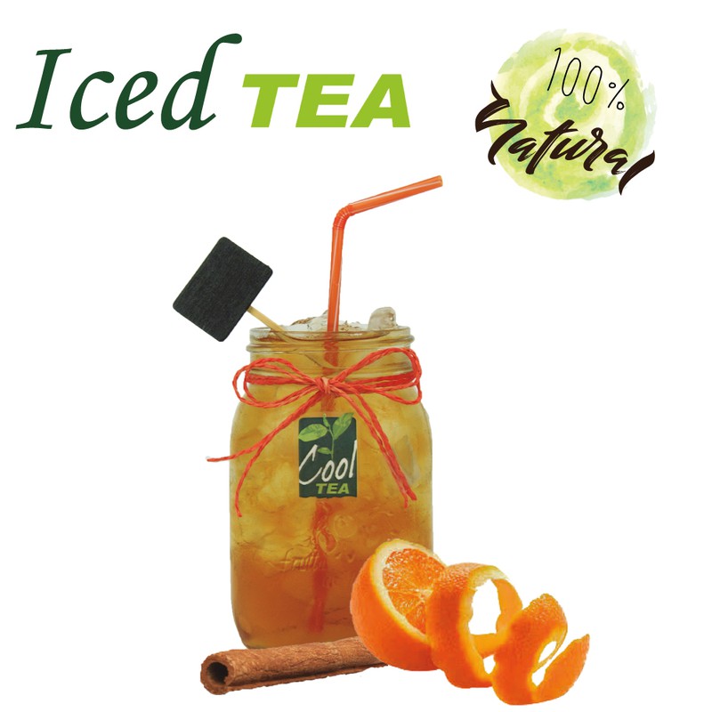 Té Helado 100% Natural de Rooibos Frutal.