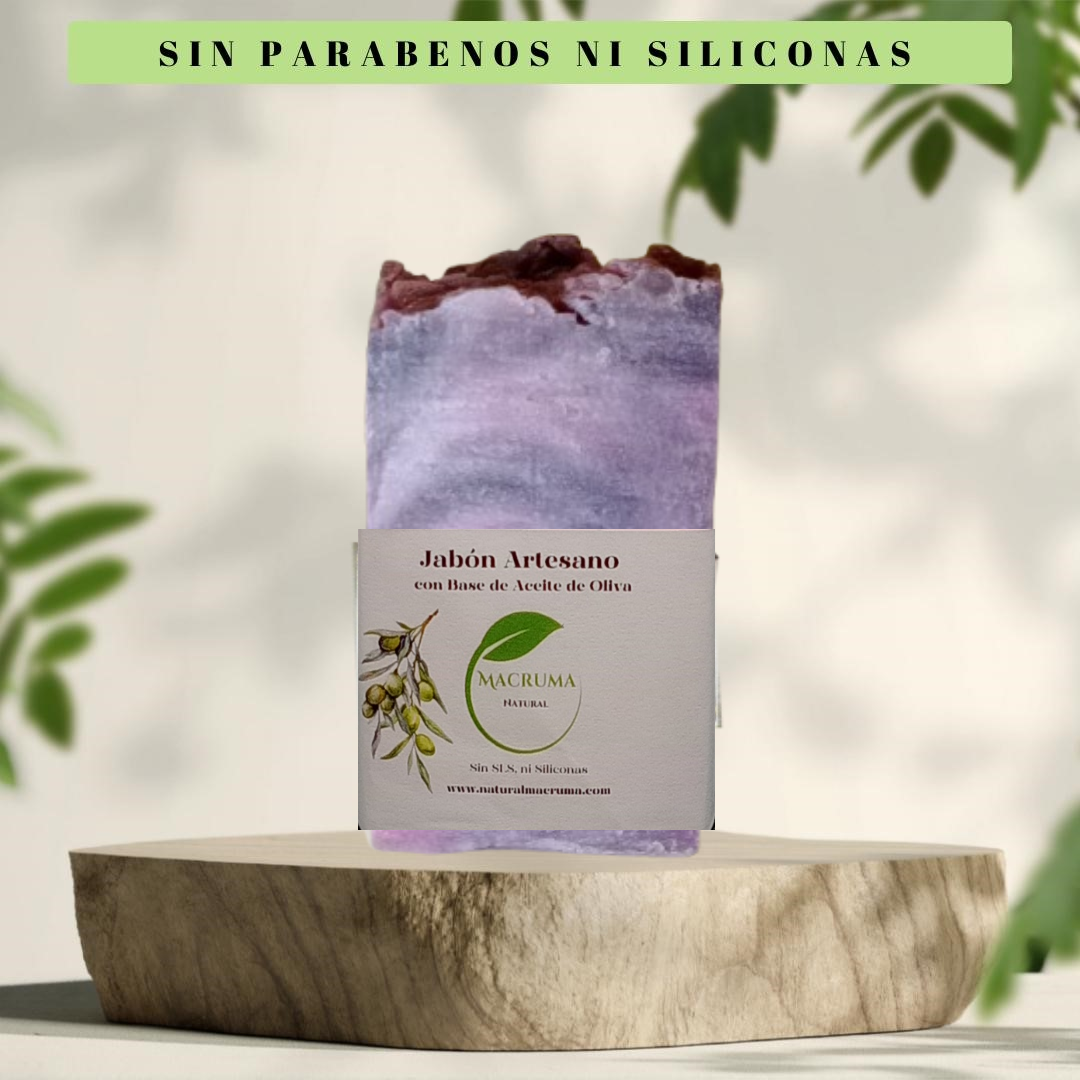 Savon artisanal à l’huile d’olive avec Rue. 90-100g