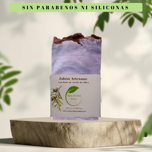 Handgemachte Seife aus Centella Asiatica und Hagebuttenöl. 90-100 g