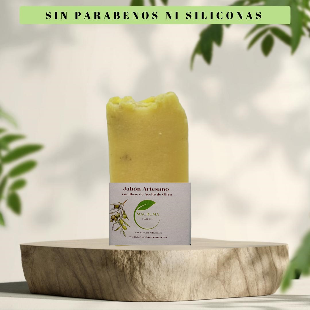 Savon artisanal à l’huile d’olive avec Rue. 90-100g