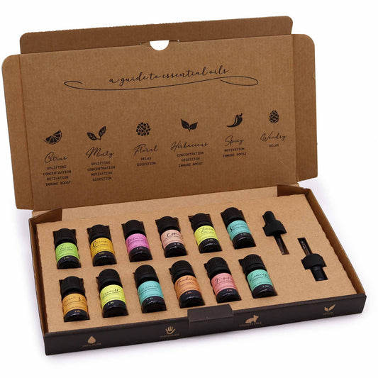 Set de Aceites Esenciales «Pasión Mediterránea» — Aromas Frescos y Naturales